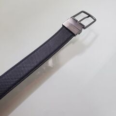 【美品 値引き】ラコステ LACOSTE リバーシブルベルト ネイビー ワニロゴ  全長約110cm🐊の画像