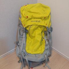 モンベルザック50L女性用.レインカバーあり