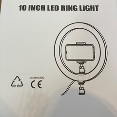 10インチ LED リングライトの画像