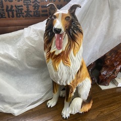 コリー大型
置物 