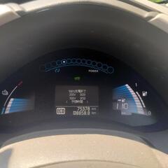 電気自動車リーフ　マットブラック　18インチホイール　車検ありの画像