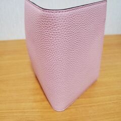 半額に値下げしました！　本革　パスポートケース　♬ピンク♬の画像
