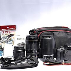 ✨Canon EOS Kiss X7 トリプル ズームキット セット 極美品の画像