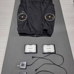 空調服とバッテリー