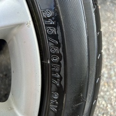 プリウスアルファ⭐️純正215/50R17中古⭐️室内保管⭐️1本のみの画像