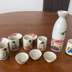 おちょこ＆とっくり　御猪口　徳利　お酒　熱燗　酒器　女性　女　お...