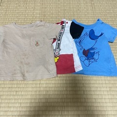 60〜70 ベビー服 半袖 Tシャツ ミッキー