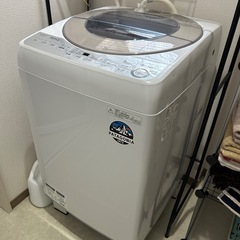 シャープ
洗濯機9キロ！