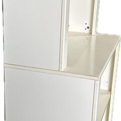 IKEA　本棚　白　中古　子供部屋　の画像