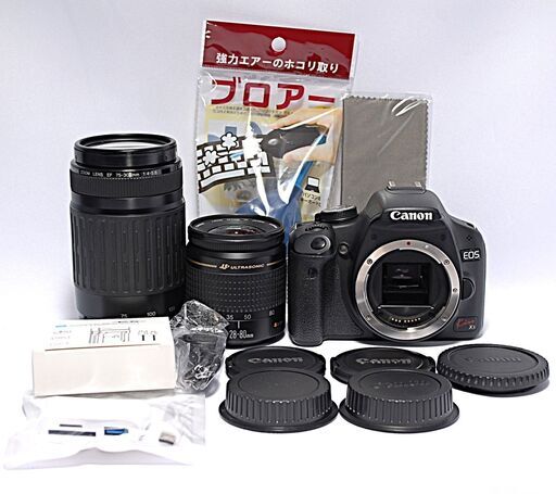 届いてすぐ使える‼️初心者セット Canon EOS Kiss X3 カメラ