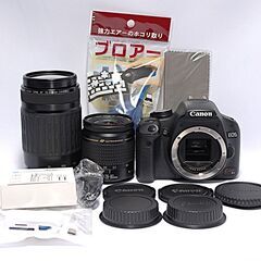 ✨Canon EOS Kiss X3 ダブルレンズ 初心者向け 届いてすぐ使える キャノン 一眼レフカメラ