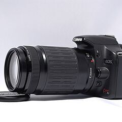 Canon EOS kiss X3 美品 ダブルレンズ バック付き 初心者にも EOS Kiss X3 キヤノン デジタル一眼 CANON ダブルズーム 中古 新品SD