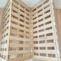 タンスのゲン　すのこベッド　シングル×2の画像