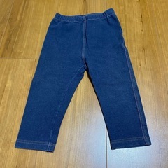 UNIQLO 80サイズ 星柄レギンス 2点セットの画像