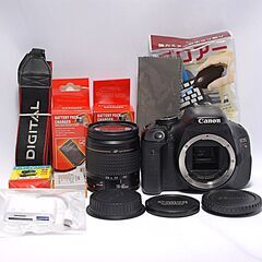 ✨Canon EOS Kiss X5 レンズセット バッグ付き 初心者向け キャノン 一眼レフカメラの画像