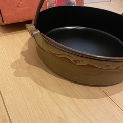 南部鉄器　南部池永　すき焼き鍋　24cmの画像