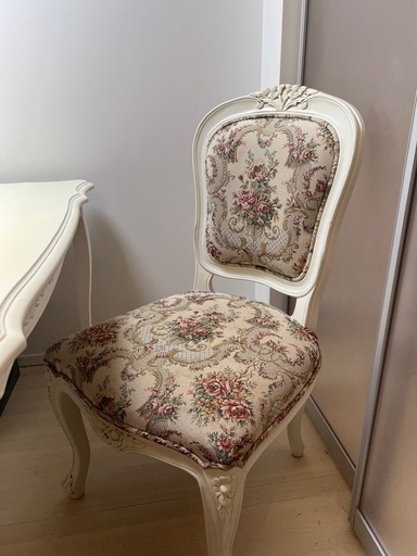 2個分　アンティーク　プリンセス　チェア　2脚　ダイニング