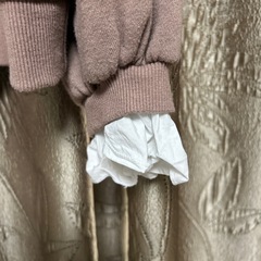 重ね着風トレーナーの画像