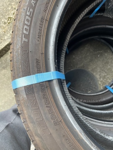 ブリヂストン TURANZE 205/50R17 2023年製