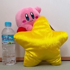 星のカービィぬいぐるみ　ワープスター　にっこりの画像