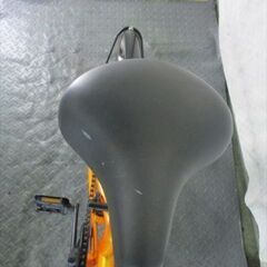 E329★　　10000円★　折りたたみ中古自転車【20インチ　オレンジ 】の画像