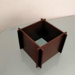 インテリア組み立て式のミニ飾り棚の画像
