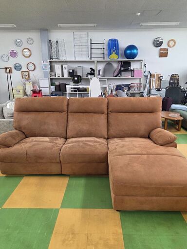 H255　★値下げしました！！￥33､000→半額　電動リクライニングソファー