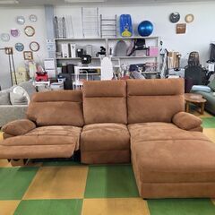 H255　★値下げしました！！￥33､000→半額　電動リクライニングソファーの画像