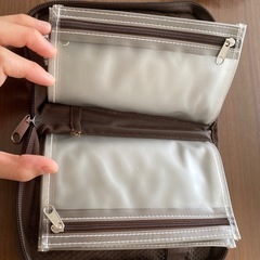 収納ポーチ 家計費を分けるのにも便利の画像