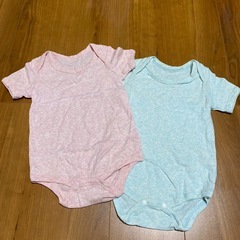 未使用ロンパース2点セット 90サイズの画像