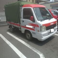 激レア！赤帽サンバー　スーパーチャージャー 5MT　車検2025.9