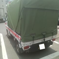 激レア！赤帽サンバー　スーパーチャージャー 5MT　車検2025.9の画像