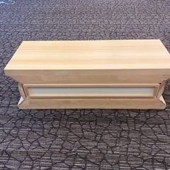 彫りありの棚の画像