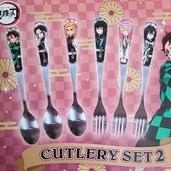 値下げしました！新品未使用 鬼滅の刃 スプーンフォーク6本セット 炭治郎の画像