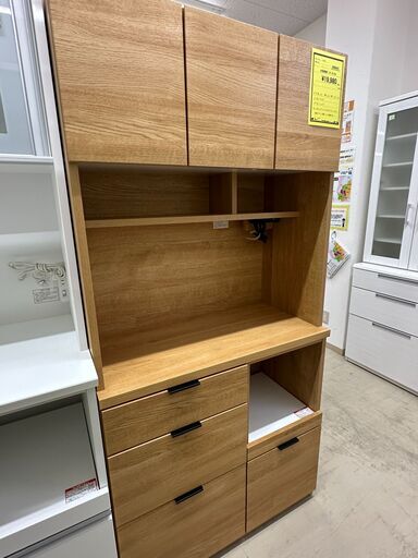 ジモティ来店特価!!　食器棚　ニトリ　ナチュラル　　J-2505164