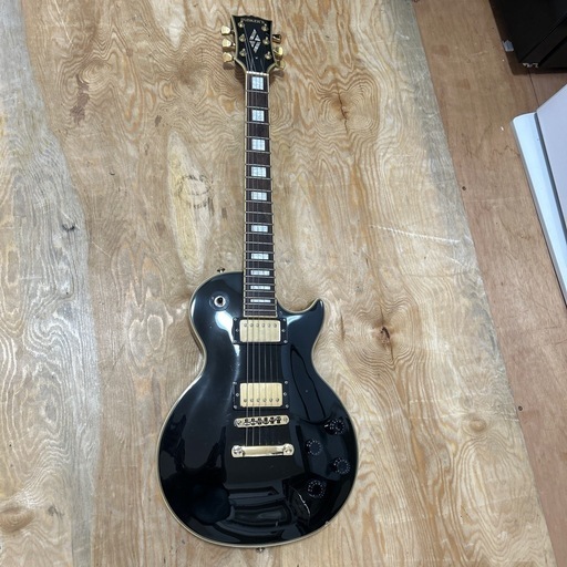 Amazon | BUSKER'S BLC300 BK レスポールカスタム ブラック 黒