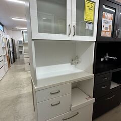 ジモティ来店特価!!　食器棚　ニトリ　ホワイト　　J-2505166