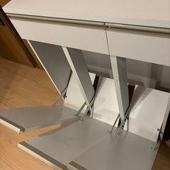 ニトリ　ペールカウンター　ゴミ箱付きの画像