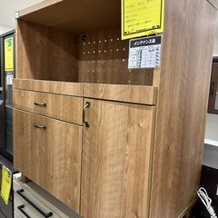 ジモティ来店特価!!　キッチンカウンター　ナチュラル　　J-25...