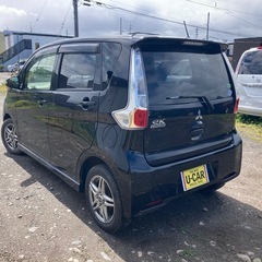 格安コミコミ価格24万 車検9.7 軽自動車 北海道札幌H26 ekカスタム ターボ 4WD 修復歴無しの画像