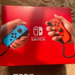 【新品未使用】ニンテンドースイッチ Joy-Con ネオンレッド...