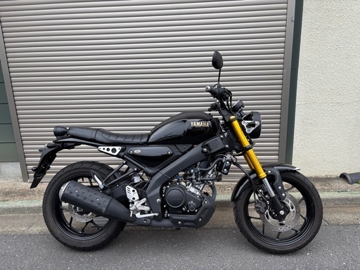 YAMAHA XSR125 ブラック 5,499km 自賠責令和10年12月