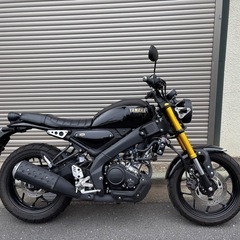 YAMAHA XSR125 ブラック 5,499km 自賠責あり
