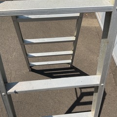 ALINCO アルインコ アルミ 6尺 脚立 MBV-180 6段 梯子 ハシゴ はしご兼用 足場 高所作業 造園 電工 大工の画像