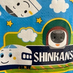 新幹線レジャーシートの画像