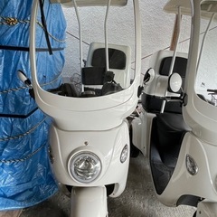 お値引きしました！【電動バイク】BLAZE EVデリバリー（ホワイト・ルーフ付き）走行距離3,336km／引き取り限定 の画像