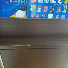 美品　ブラウン　本棚　の画像