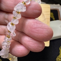 クリスタル細石ブレスの画像