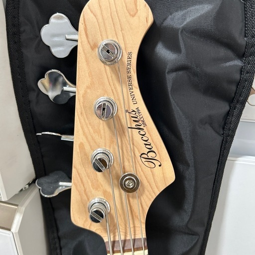 Bacchus since1994 エレキベースケース付　付属品有