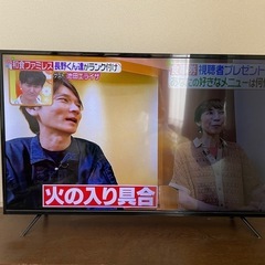 無料！43型テレビ（不良あり）